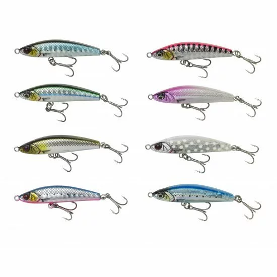 Savage Gear Gravity Pencil 5 Cm 8 G Blanc Cristal Coulant 4 Savage Gear Gravity Pencil 5 Cm 8 G Blanc Cristal Coulant – Image 2