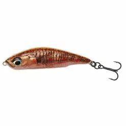 Savage Gear 3D Sticklebait Crayon 7,5 Cm 17 G Coulant Fluo Orange Cuivre