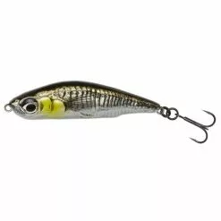Savage Gear 3D Sticklebait Crayon 5,5 Cm 7 G Naufrage Ayu Vert Argent